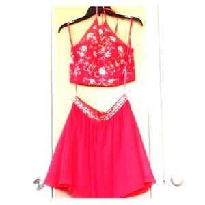 Homecoming two piece dress